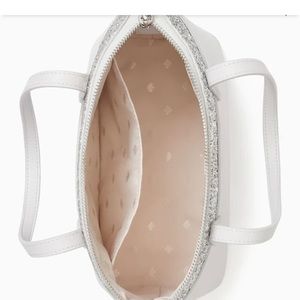 Kate Spade glitter satchel.